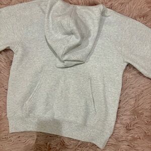 Aritzia Perfect Fit Hoodie Heather Grey NWOT